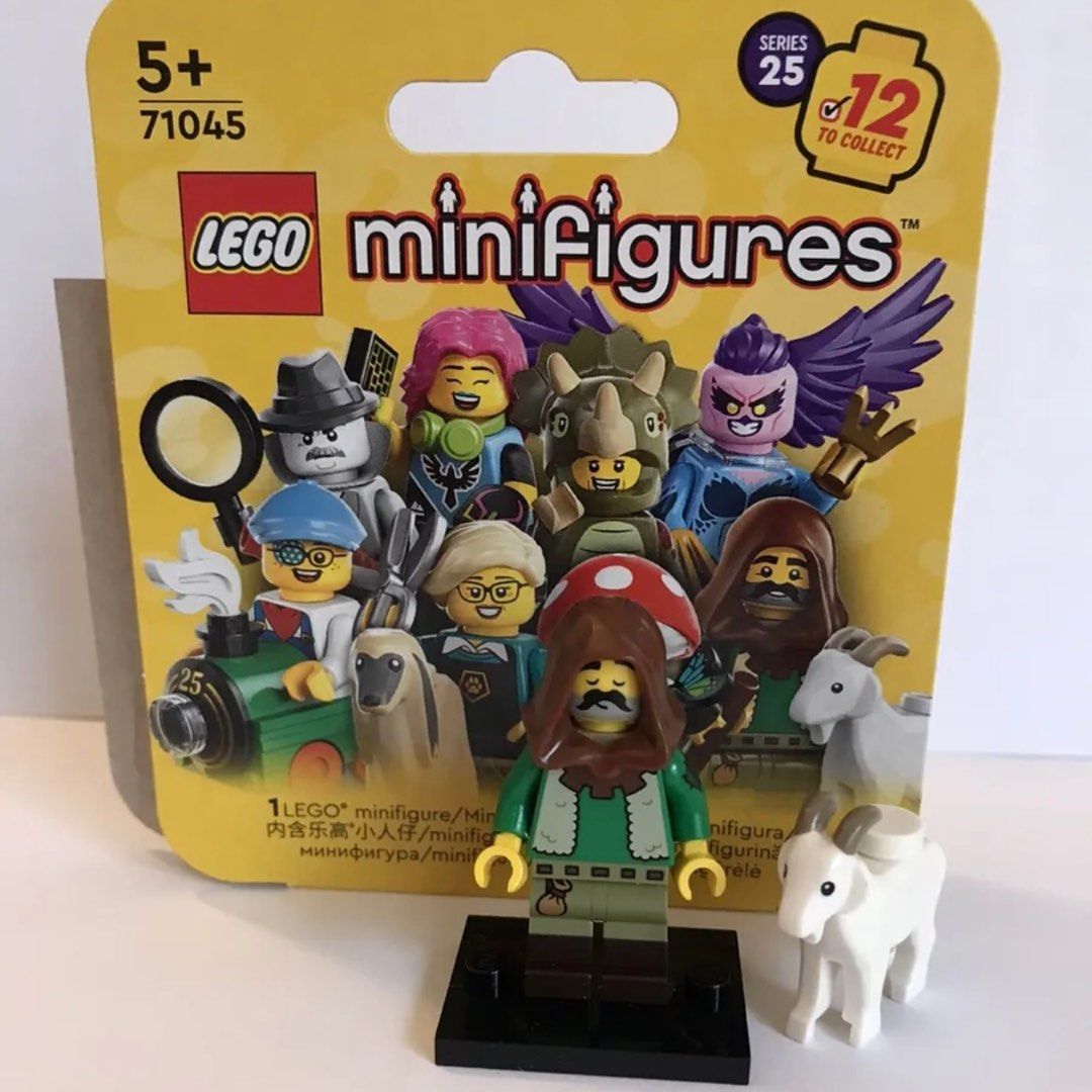 Lego 71045 Series 25 Minifigures Goatherd 連底板 說明書, 興趣及遊戲, 玩具 & 遊戲類 ...