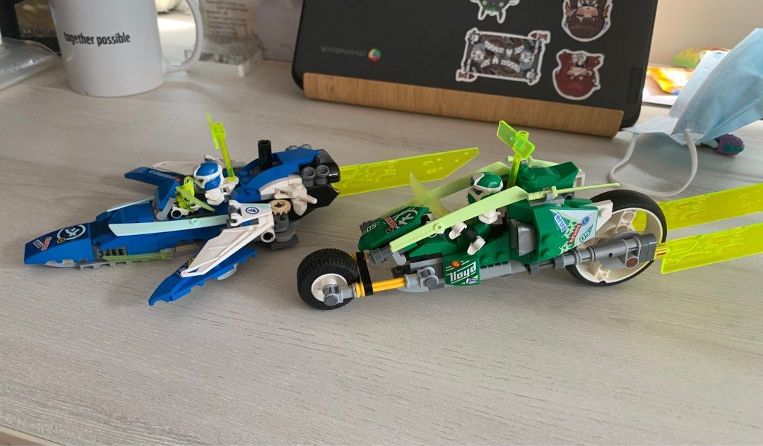 Ninjago Velocity Racers Lego Ninjago Jay And Lloyd Velocity Racers
