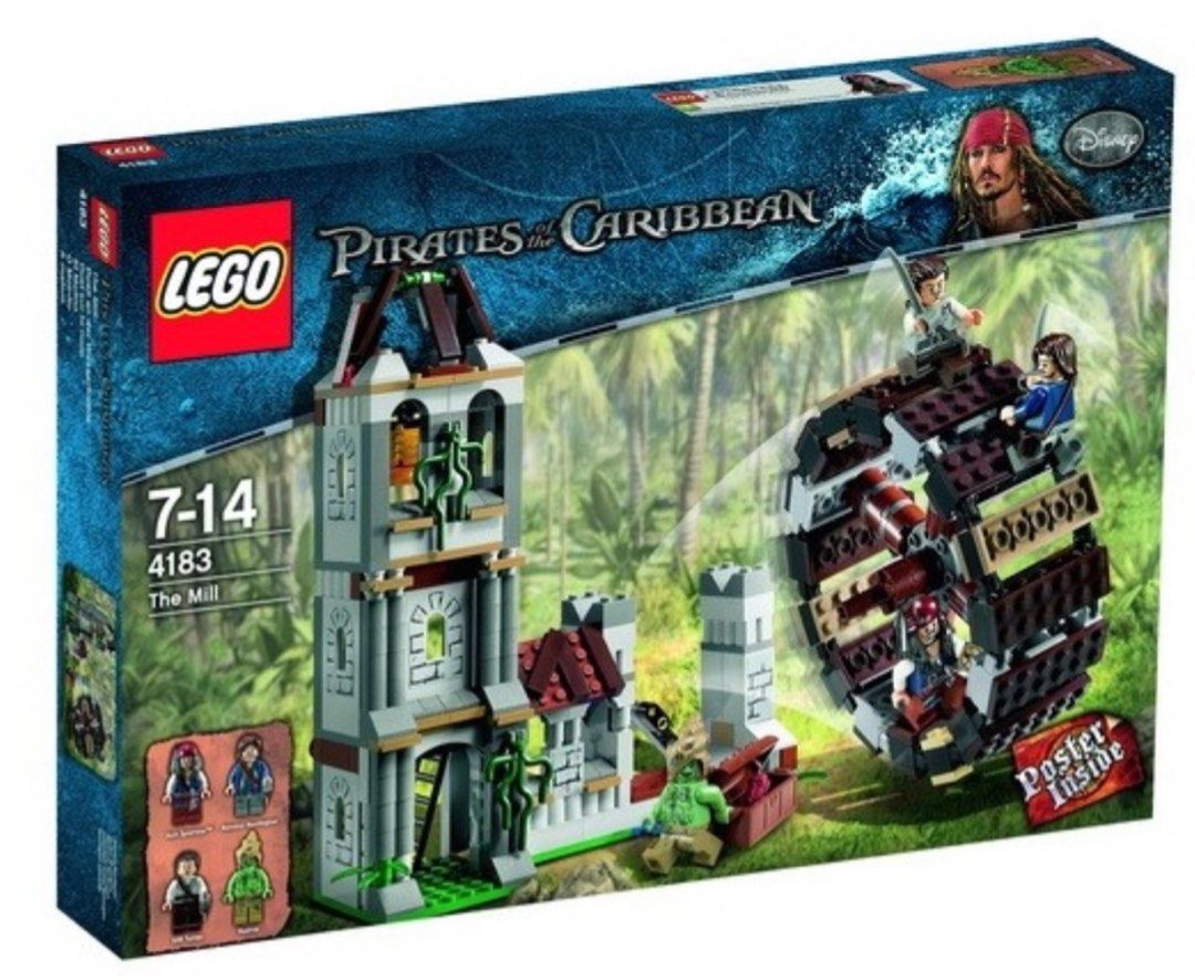 Lego pirates of the caribbean the mill 2025