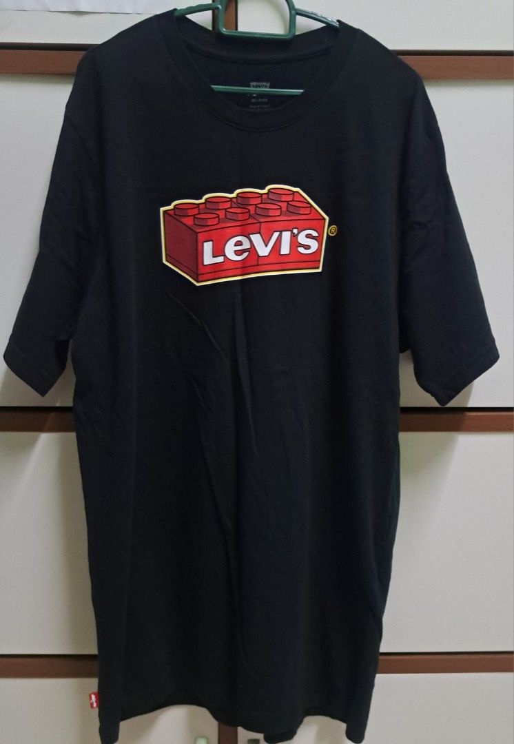Levi s Lego colaboration Tshirt. Original genuine from japan market Men s Fashion Tops Sets Tshirts Polo Shirts on Carousell