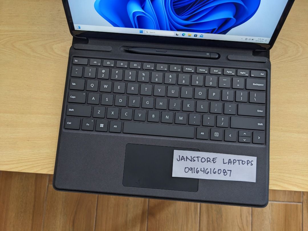 Microsoft Surface Pro 9 Core i5 1235u 12th Gen 8GB 256SSD (Category: Laptops & Notebooks) located in Quezon City. Submitted by janstore-computer-trading (Listing ID 1311487905, Image 2). Description: Model : Microsoft Surface Pro 9 (with Keyboard , Pen and Case) Condition : Slightly Used , Very smooth Price : 44,999 (Keyboard and Pen is worth P15,000 alone) Mall Price : 80,000 Specs: Processor : Intel Core i5 1245u 12th Gen 10 Cores 12 Threads ( 