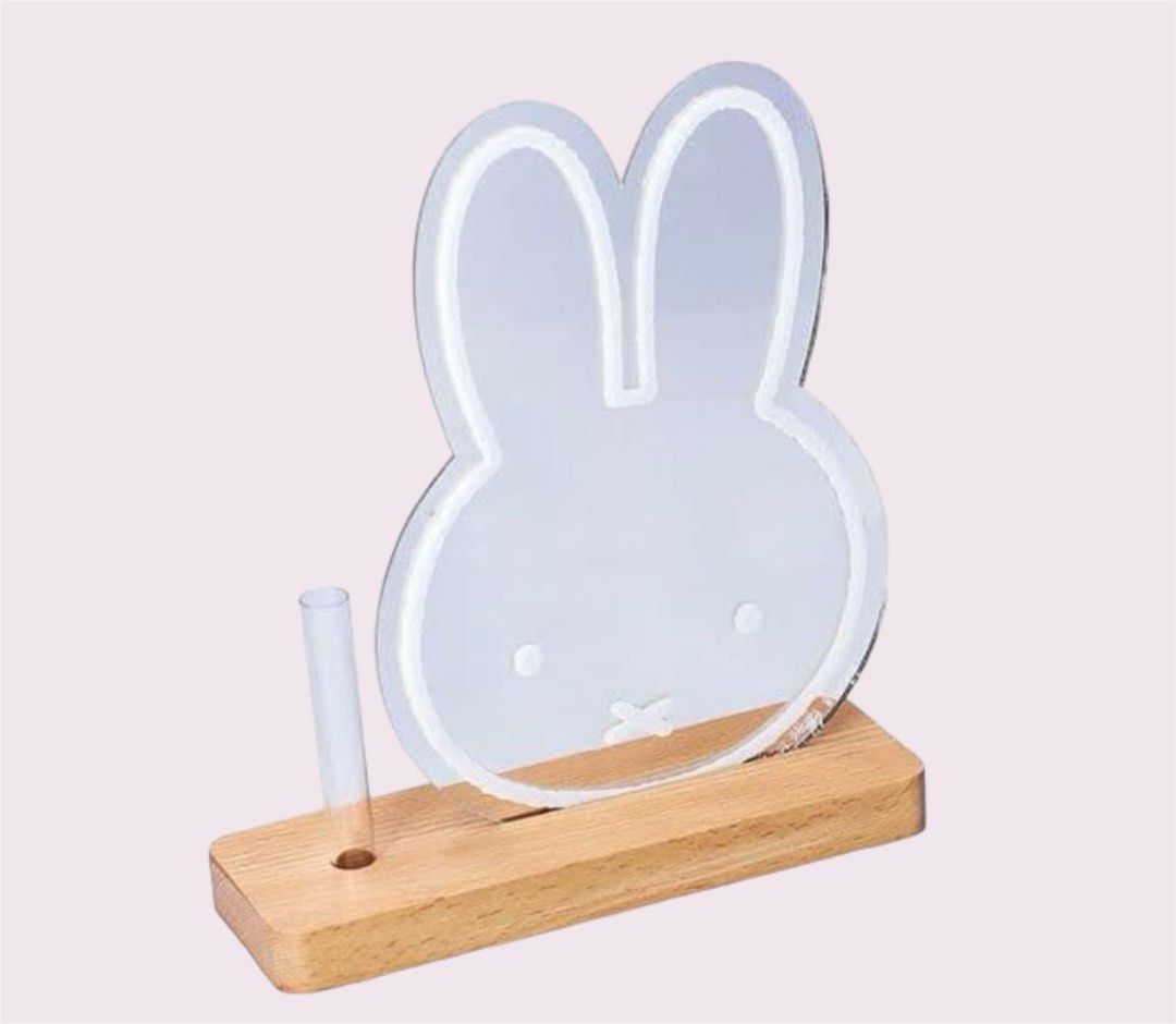 Miffy Mirror with single vase (Category: Mirrors) located in Muntinlupa City. Submitted by yu__stuff (Listing ID 1311475035, Image 1). Description: .