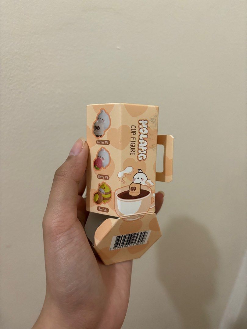 molang cup figure (Category: Designer & Blind Box Toys) located in Manila. Submitted by keowzie (Listing ID 1311484252, Image 3). Description: wts lfb ufs — mint condition — from 🇹🇭 — can be put in a mug! mop: gcash only mod: jnt, ggx, sdd loc: manila.