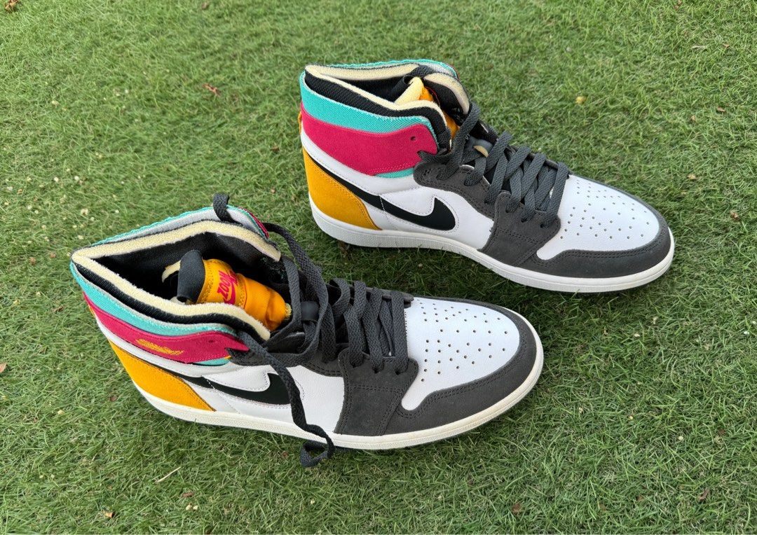 NIKE AJ1 ZOOM CMFT HIGH SNEAKER 9UK 10US Men s Fashion Footwear Sneakers on Carousell