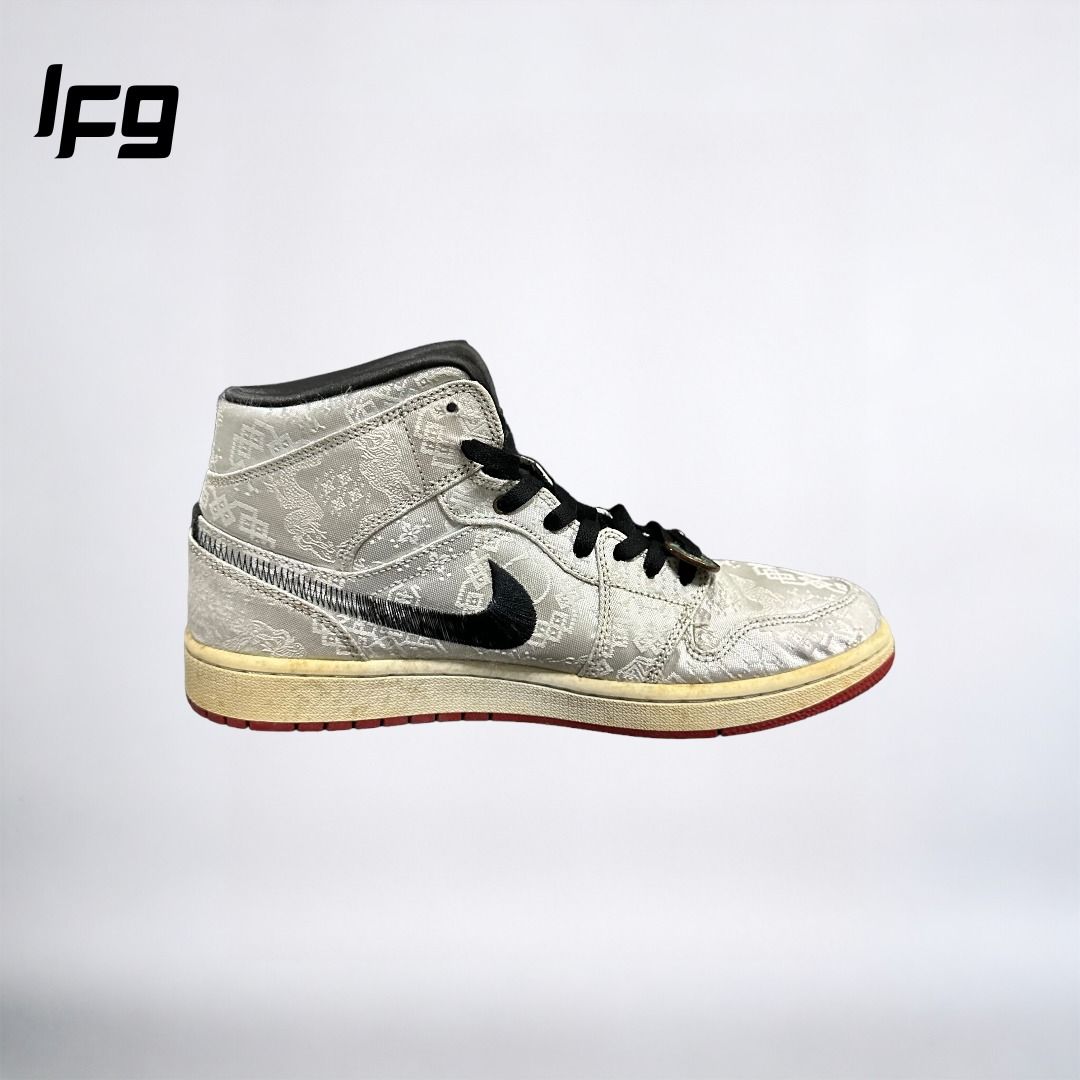 Nike CLOT x Air Jordan 1 Mid Fearless Men s Fashion Footwear Sneakers on Carousell
