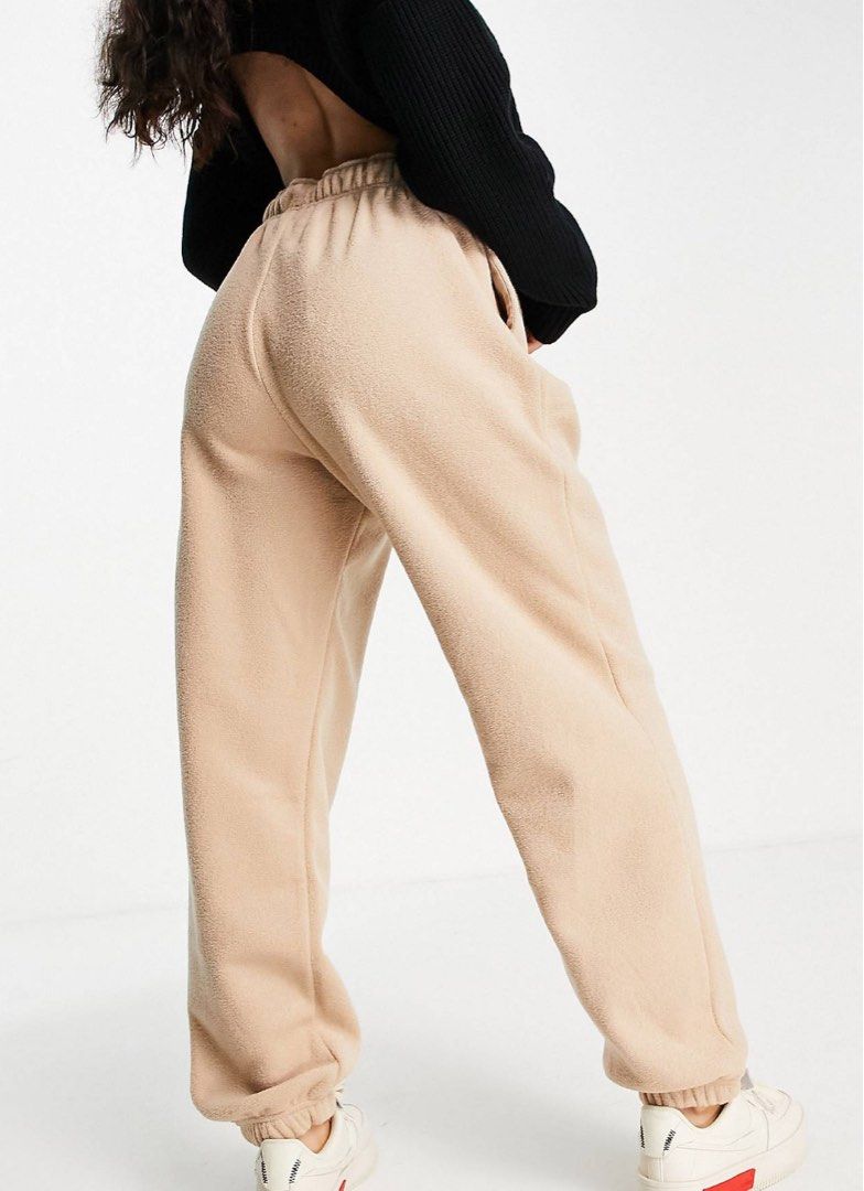 nike mini swoosh oversized joggers womens