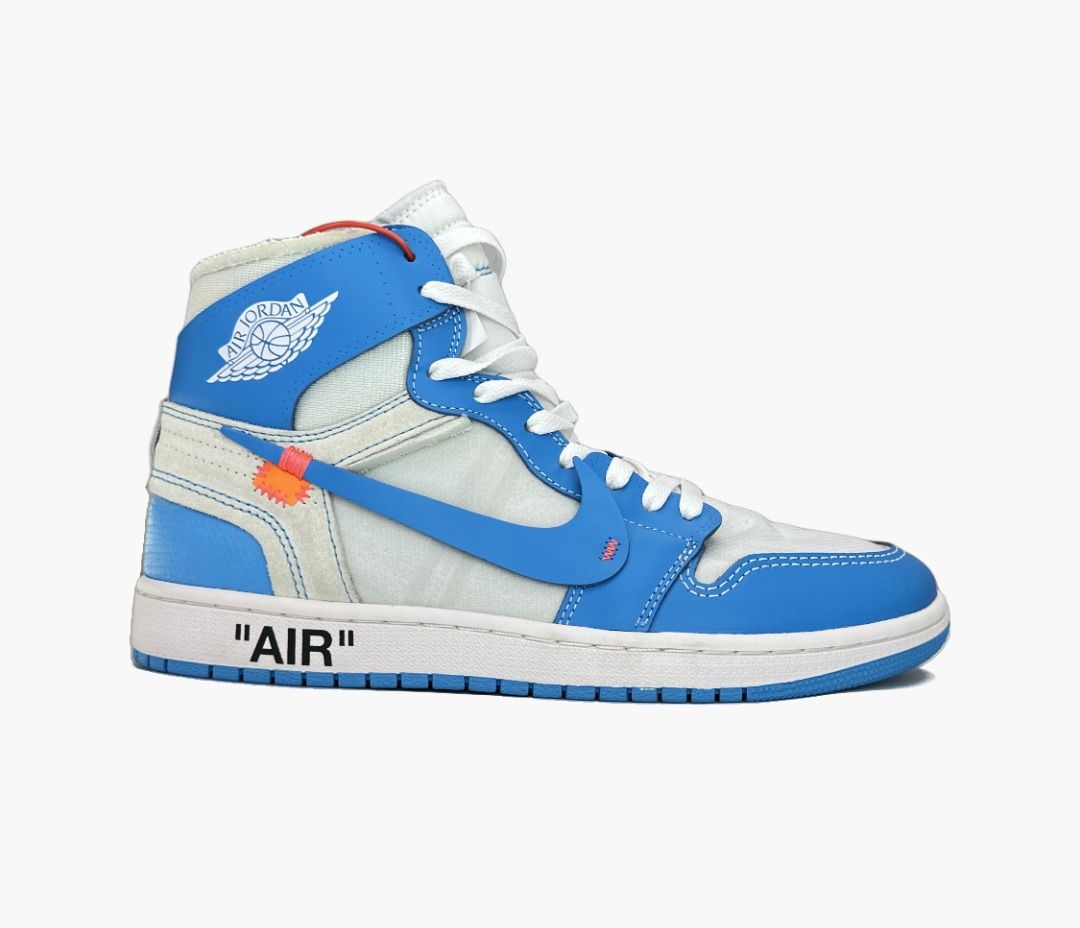Nike Off White x Air Jordan 1 Retro High OG UNC Men s Fashion Footwear Sneakers on Carousell