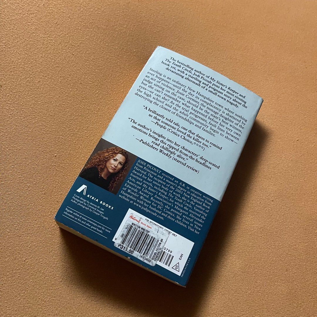 NINETEEN MINUTES by JODI PICOULT (Category: Storybooks) located in Quezon City. Submitted by clutterfreelyf (Listing ID 1311475497, Image 2). Description: .