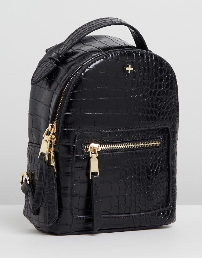 Peta Jain Croc Mini Backpack Women s Fashion Bags Wallets Backpacks on Carousell