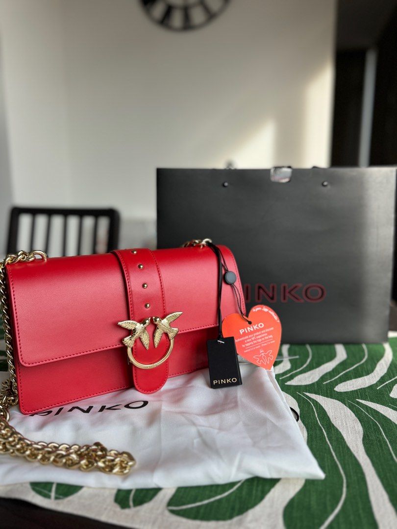 Pinko Love crossbody bag, Luxury, Bags Wallets on Carousell
