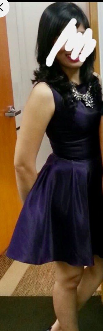 Plum Skater Dress (Category: Evening dresses & gowns) located in Cebu City. Submitted by chem83 (Listing ID 1311465845, Image 3). Description: .