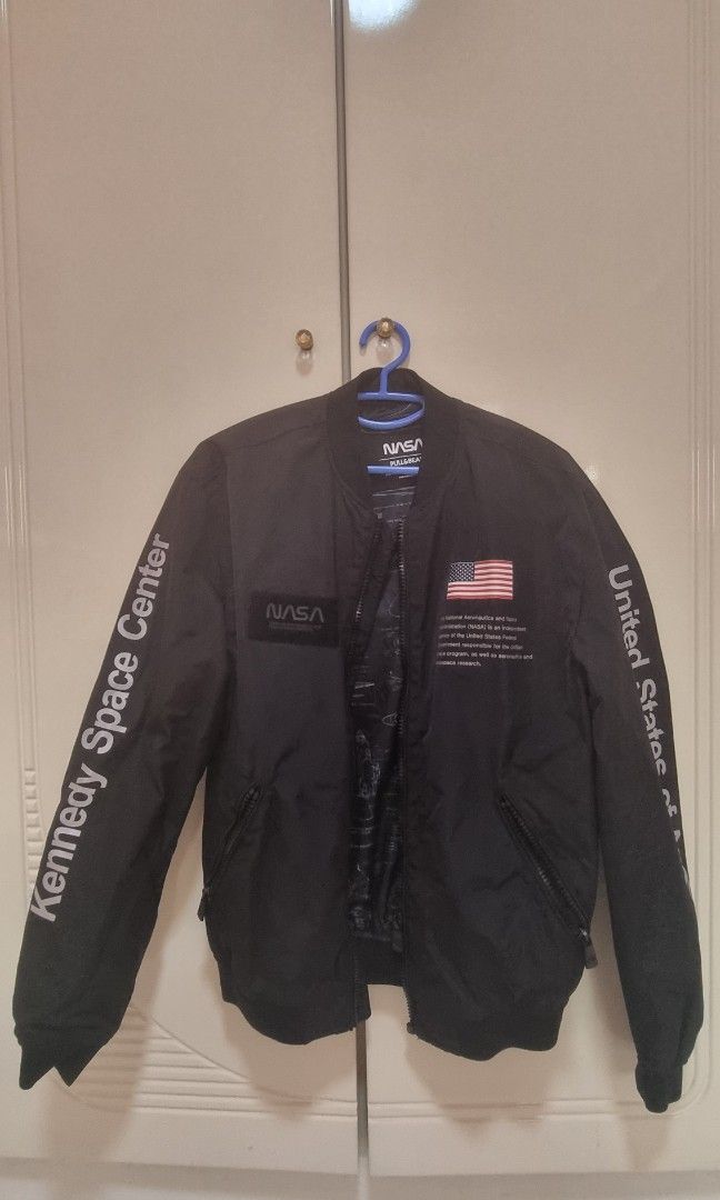 Bomber pull and bear nasa sales