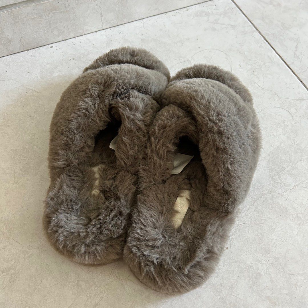 Sandal bulu h&m discount