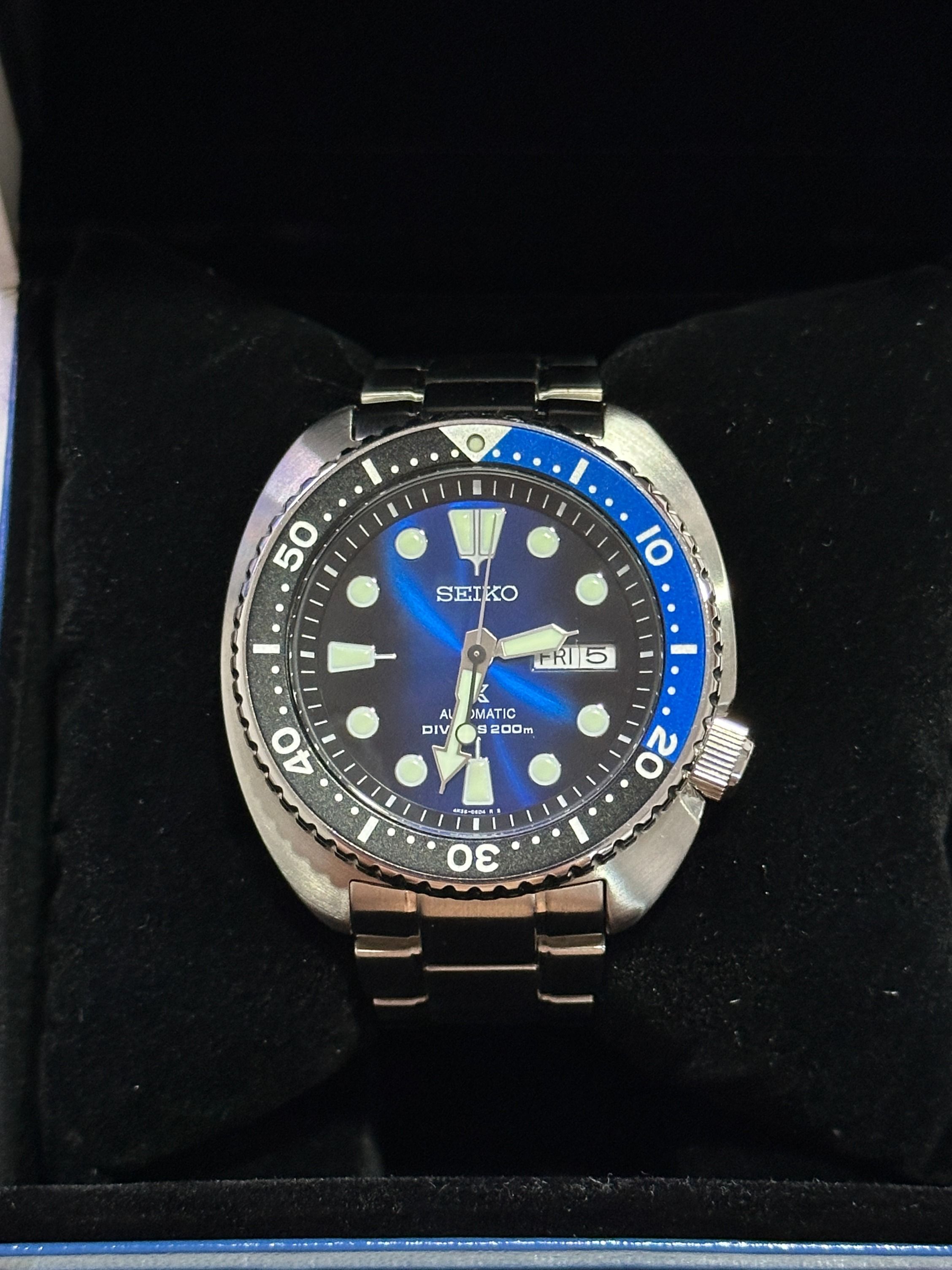 Seiko Prospex Batman Turtle SRPC25K1 Luxury Watches on Carousell
