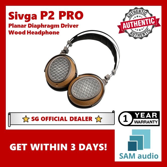 🎶SG] SIVGA P2 PRO (PII PRO) Planar Diaphragm Driver Wood