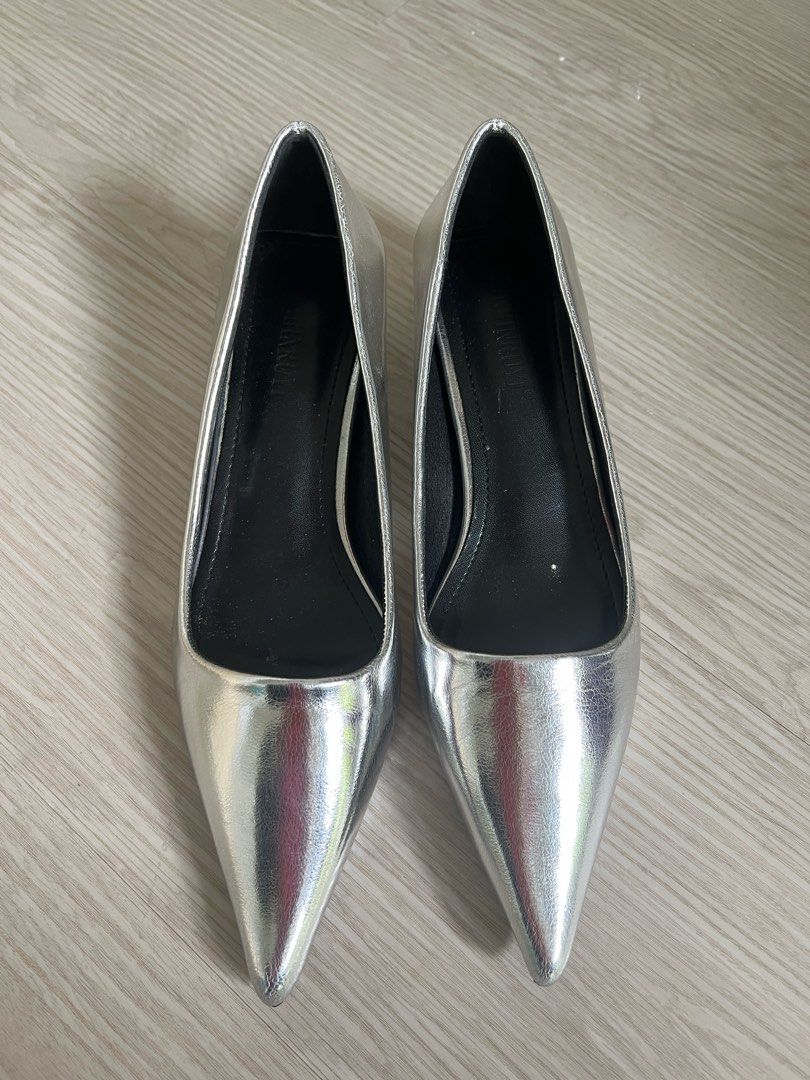 Little silver heels on sale