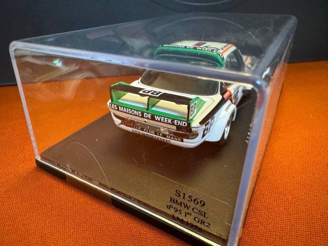 Spark Model S1569 1:43 BMW CSL n'95 1st GR2 LM 1976, 興趣及