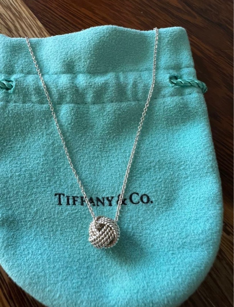 Tiffany knot pendant clearance