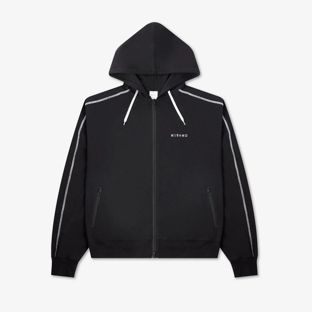 MISAMO SHOWCASE ジップパーカー Ｌサイズ　ブラック 商品詳細ページ | ONCE JAPAN OFFICIAL SHOP | ジップパーカー