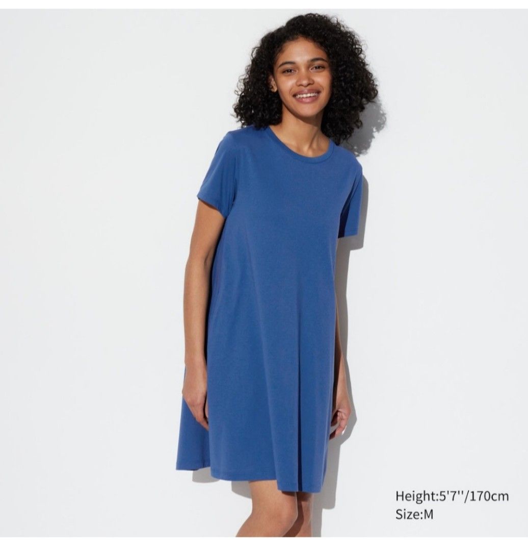 Uniqlo t shirt dress cheap