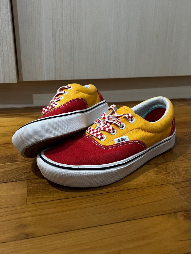 Vans ComfyCush Era Red Cadmium Yellow