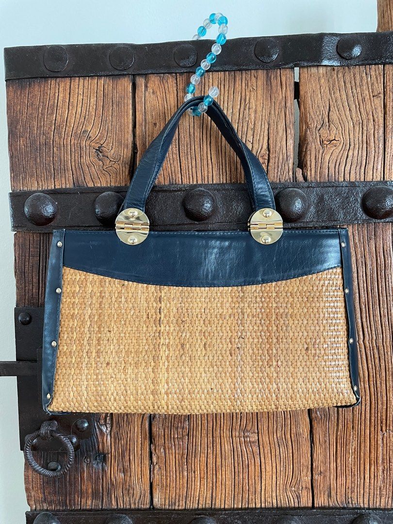 Vintage Rattan Bag