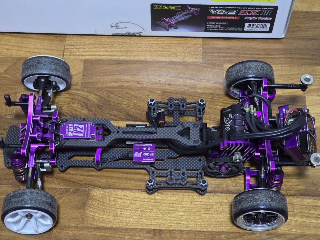 ヨコモ　YD2 SX III purple version ヨコモ YD2 SX III purple version Yokomo YD-2 ZX Purple Shakedown