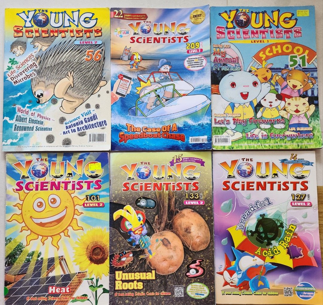 シンガポール雑誌　young scientists level 2 10冊 The Young Scientists 2025 (Level 2) – Young Scientists