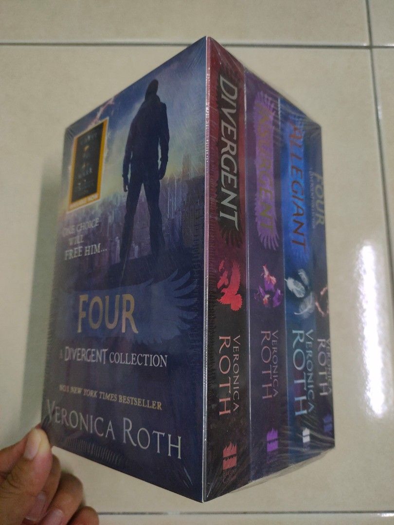 [100% Original] The Divergent Collection (4 Book Set) by Veronica Roth ...