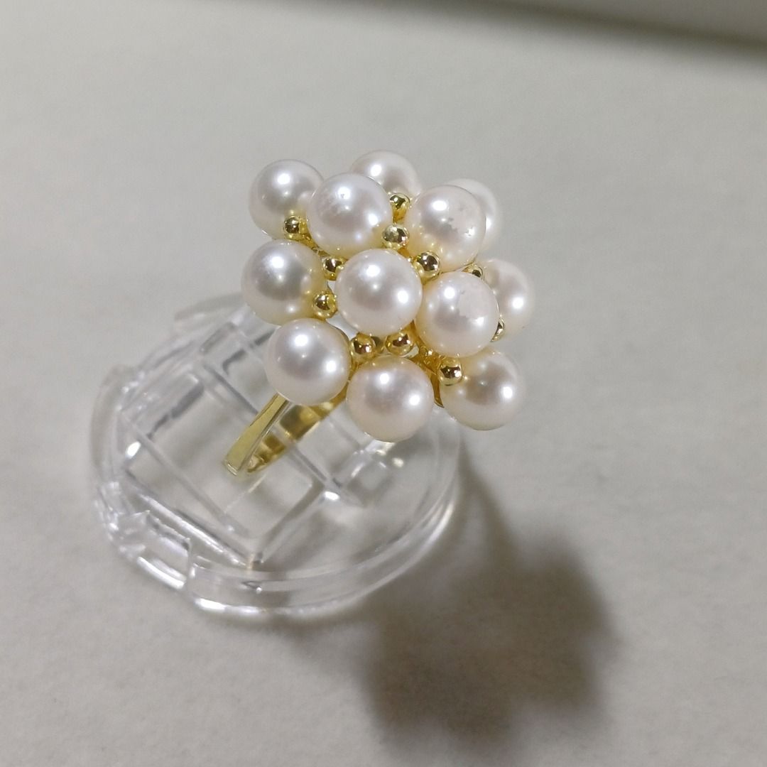 10K Imported Real Gold Ring with Pearls (Category: Rings) located in Manila. Submitted by alosjewelsonlineshop (Listing ID 1306848392, Image 2). Description: LAYAWAY DOWNPAYMENT: 3,600 ✅ ON-HAND – Real Gold Ring with Pearls ✅ Product Details: 10K Yellow Gold 5.25 Grams Size: 6.5 (Resizable) Markings: 10K Pearl Size: 12 Pearls x 5 mm each ✅ Avail discount for STRAIGHT CASH PAYMENT. ✅ Good Investment that appraises value over time and cheaper price