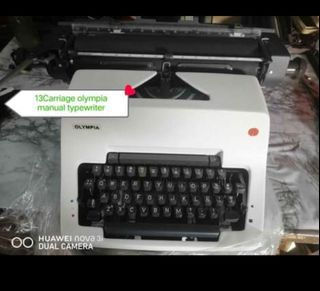 13 inches Olympia manual typewriter