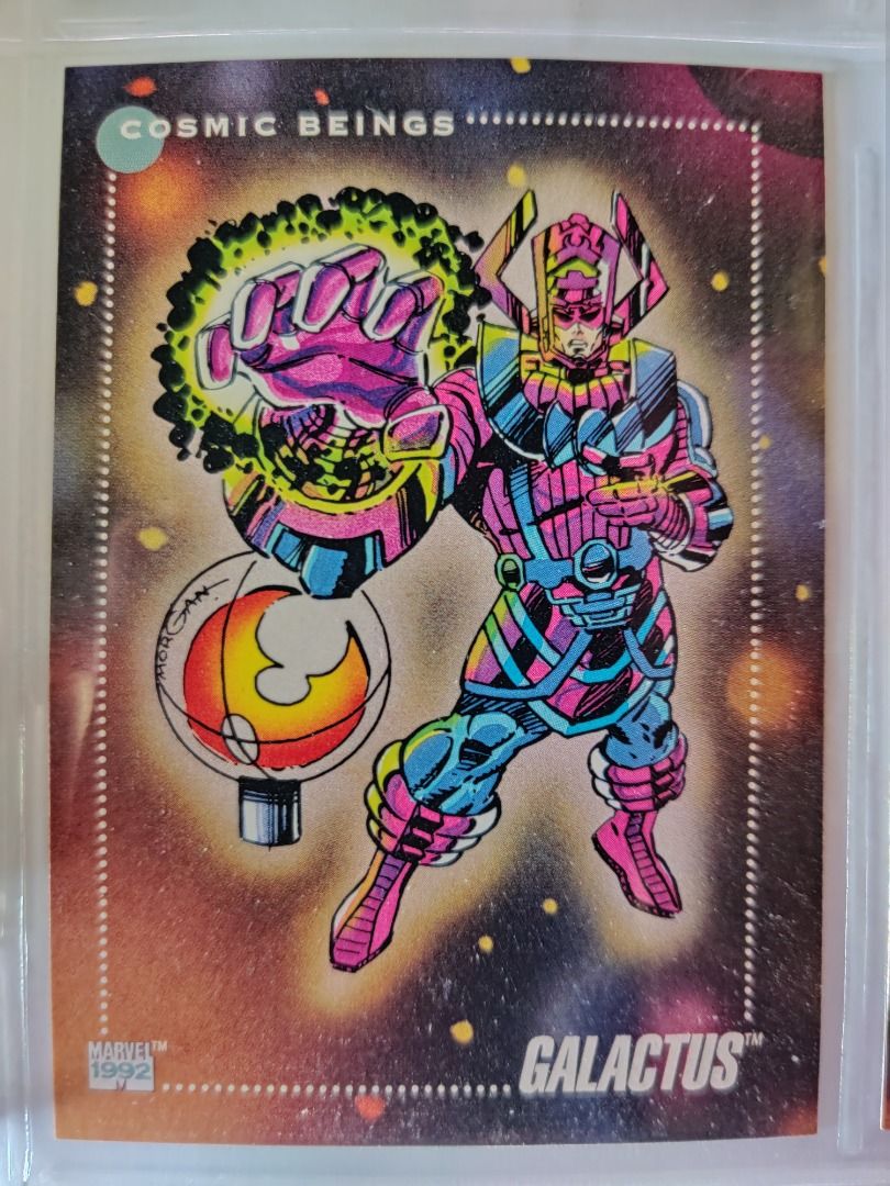 1992 Impel Marvel Universe Series 3 Galactus (Category: Figurines & Statues) located in Kawit. Submitted by ryuko.matoi (Listing ID 1306710893, Image 1). Description: 1992 Impel Marvel Universe Series 3 Galactus No reply means not interested No trade/swaps No reservation MOP - BDO & Cash Pick up location: Rosedale Residences, Barangay San Sebastian, Kawit Cavite..