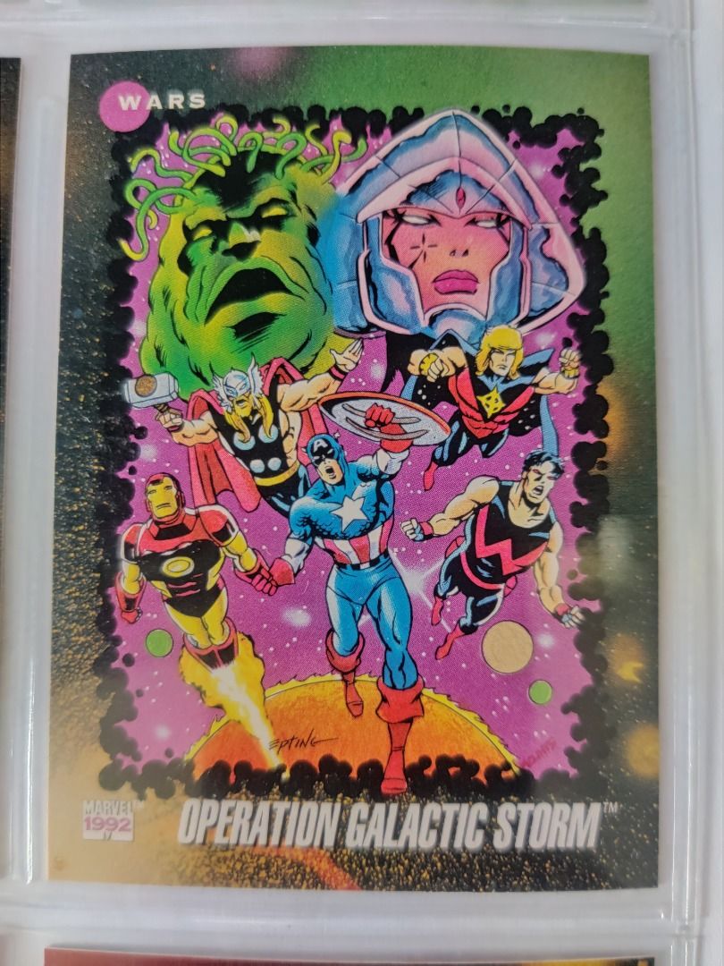 1992 Impel Marvel Universe Series 3 Operation Galactic Storm, Hobbies ...