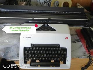 24 inches olympia manual typewriter