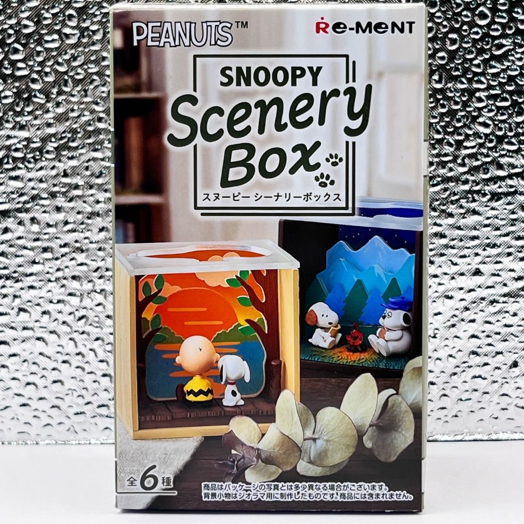全新 日版 Re-ment Snoopy Scenery Box NO.5 Under the Starry Sky 花生漫畫 史努比 史諾比 ...