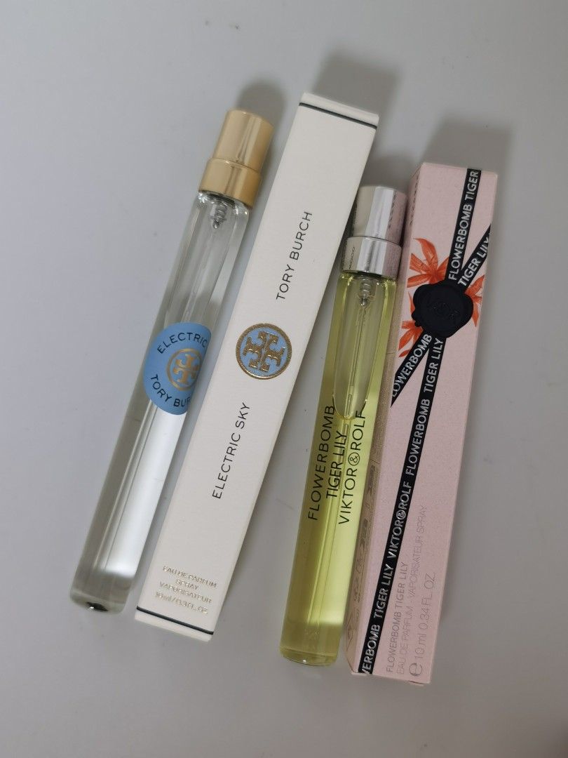 特價迷你香水 TORY BURCH ELECTRIC SKY / VIKTOR & ROLF Tiger Lily, Good Fortune
