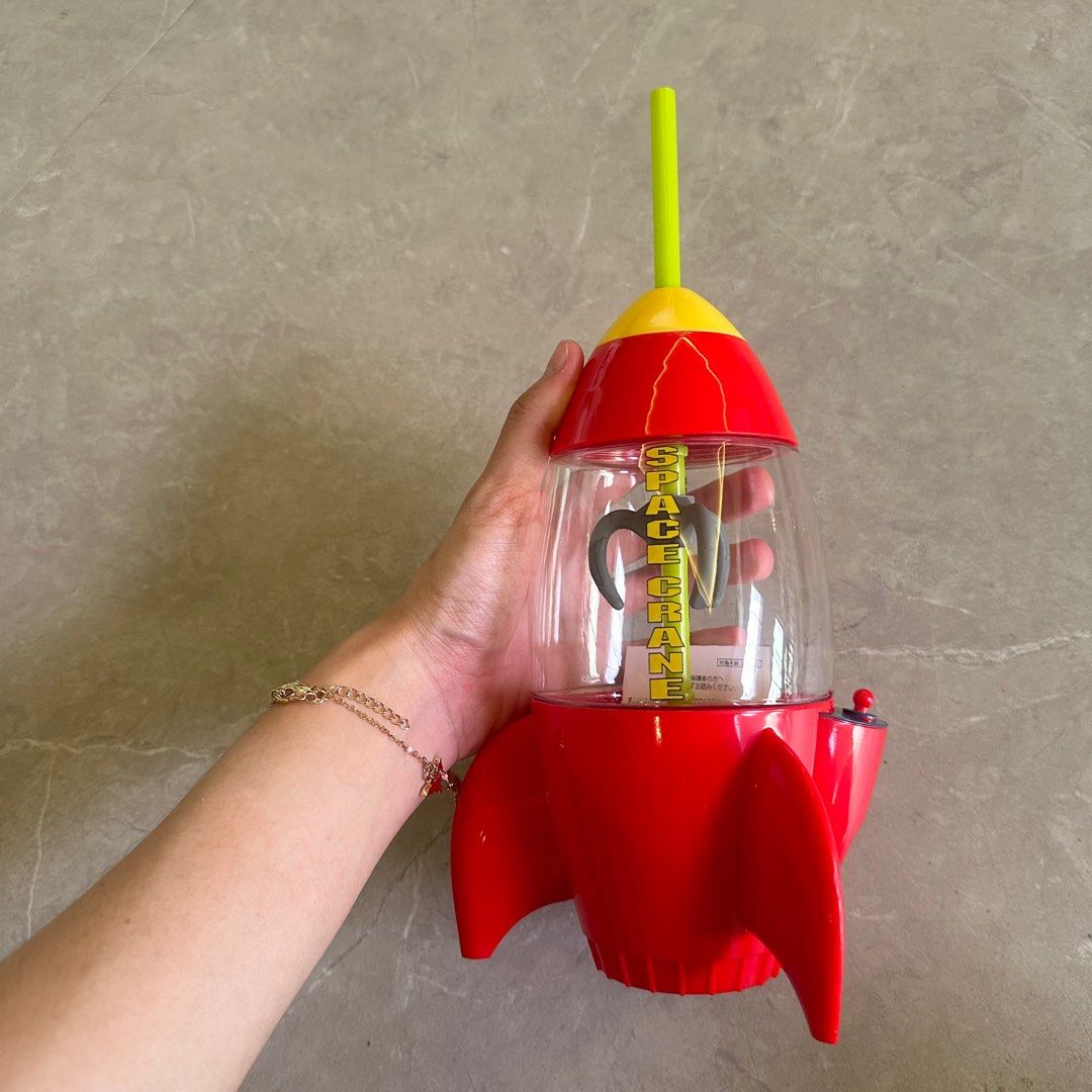 Space Crane Juguetes Toy Story Toy Planet Water Bottle Pizza