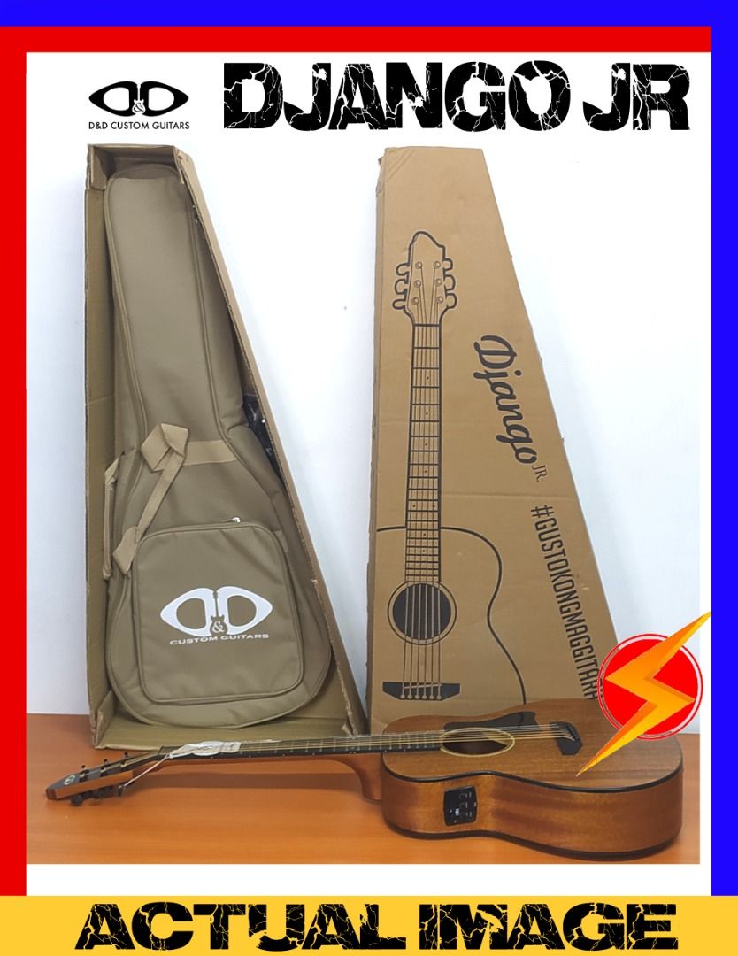 Acoustic Guitar , D&D Django Jr. | Variants: Bocote - KOA - Mahogany ...