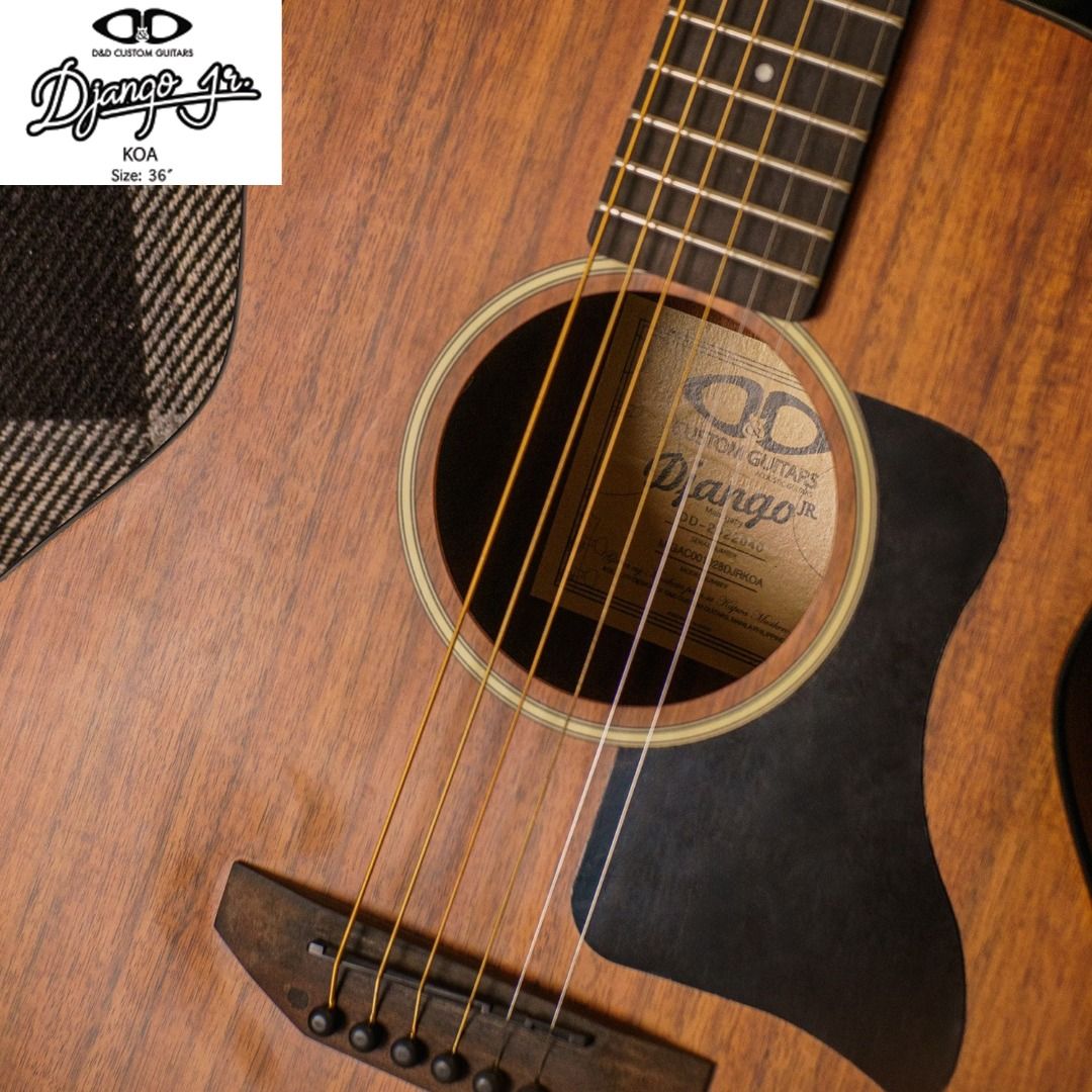 Acoustic Guitar , D&D Django Jr. | Variants: Bocote - KOA - Mahogany ...