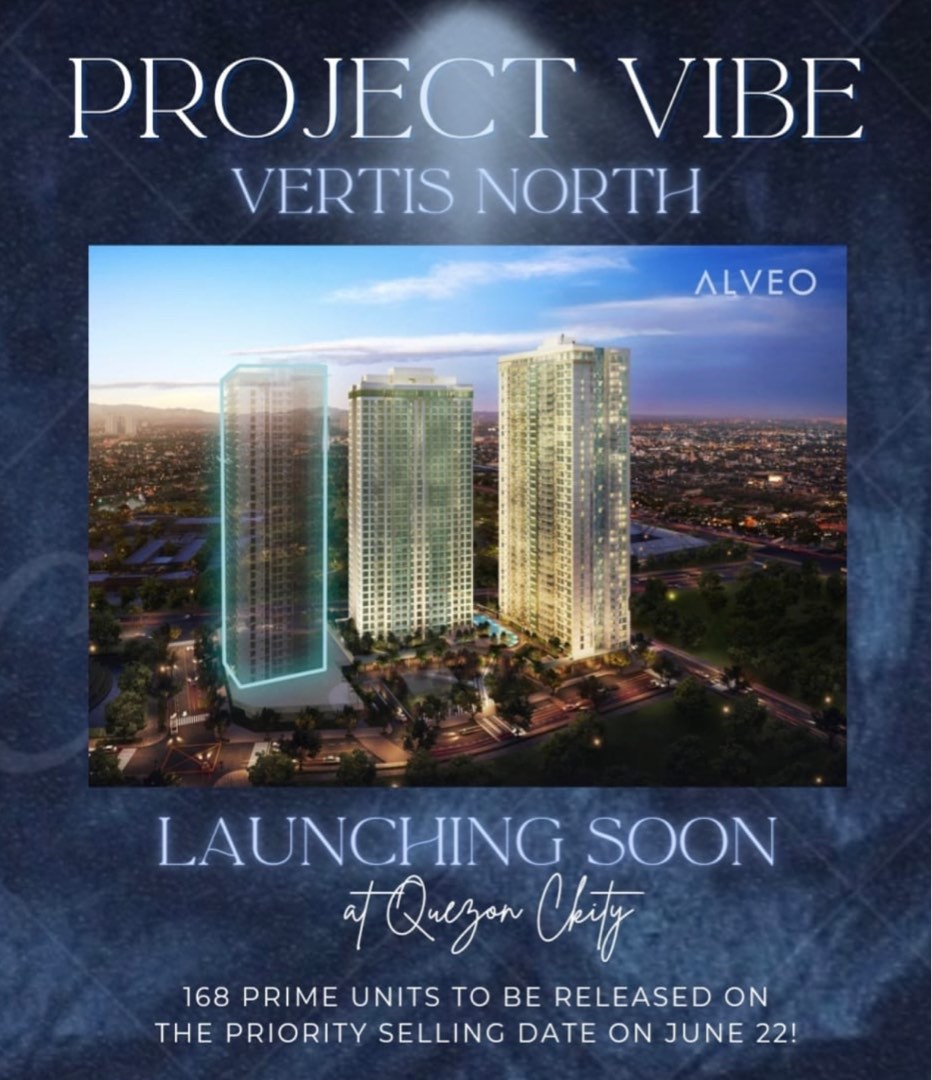 Alveo Land Premium Condominium in Vertis North, Quezon City for SALE
