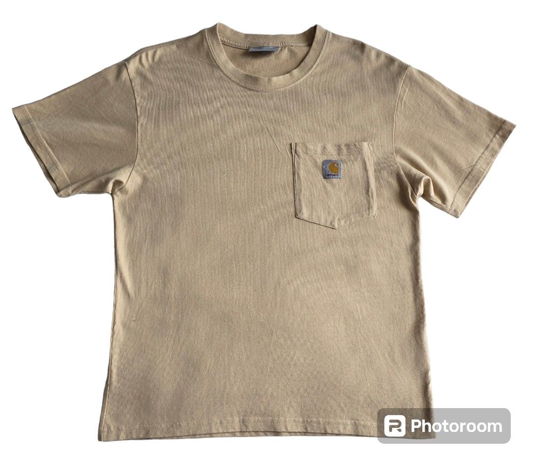SALE Auth Carhartt Work in Progress Women Shirt Beige Women s Fashion Tops Shirts on Carousell