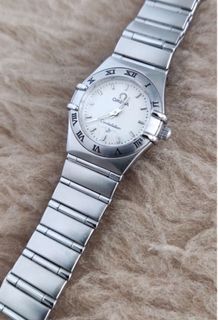 Authentic OMEGA Constellation 795.1203 Stainless Steel QUARTZ 23mm LADIES Watch
