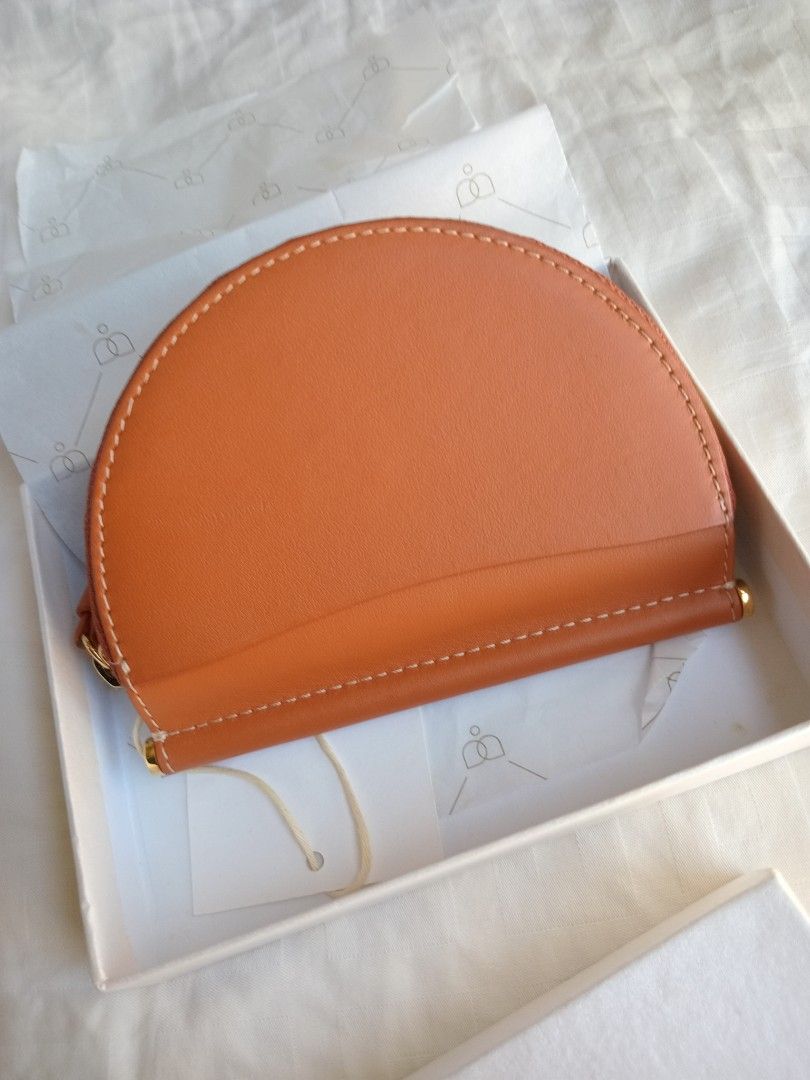 AUTHENTIC Polene half moon wallet coin purse card Luxury Bags Wallets on Carousell