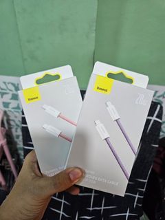Baseus type c to lightning cable charger iphone ipad airpods