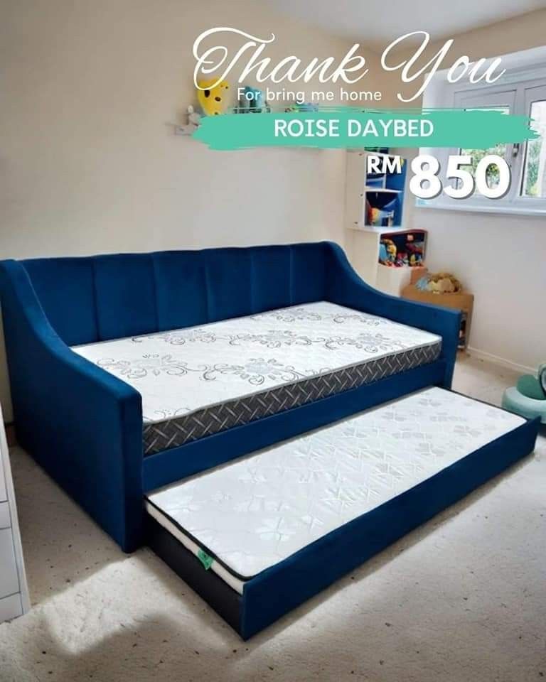 Bedframe single pull out (Category: Bed Frames & Mattresses) located in Sungai Buloh. Submitted by mkfurniture (Listing ID 1306730322, Image 1). Description: .