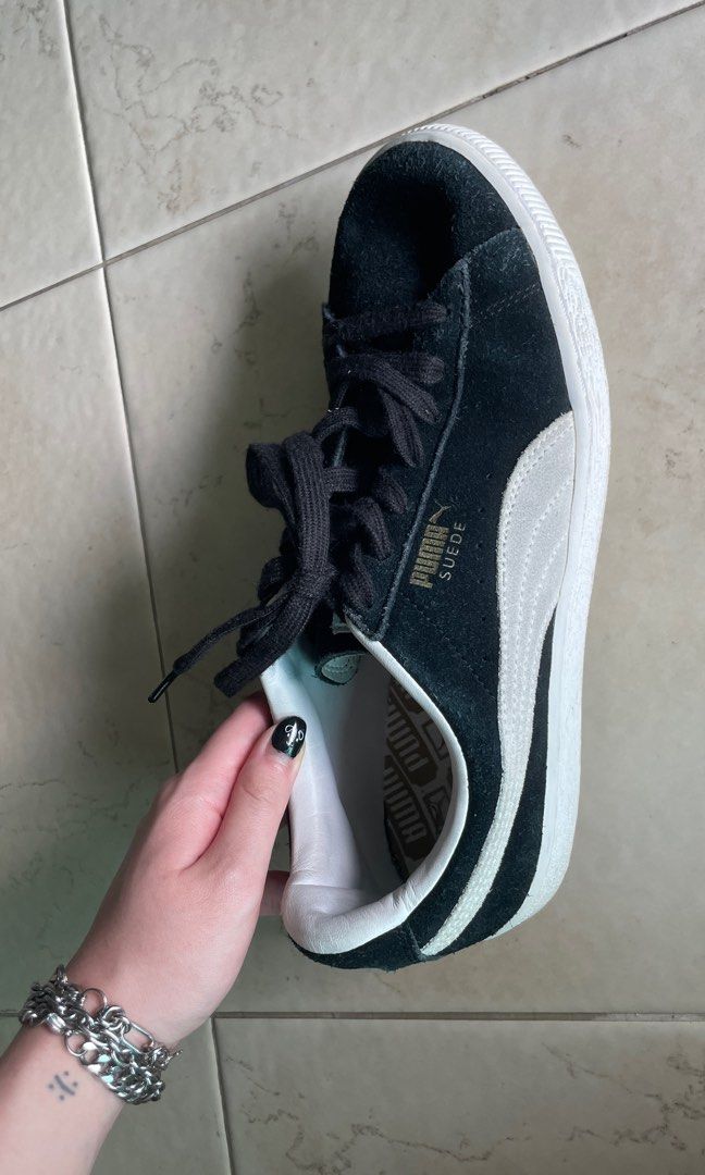 Puma classic black discount