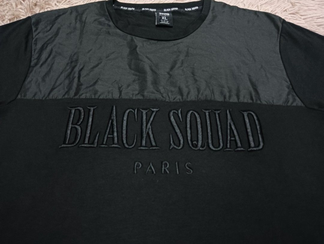 Black squad t shirt new yorker sale