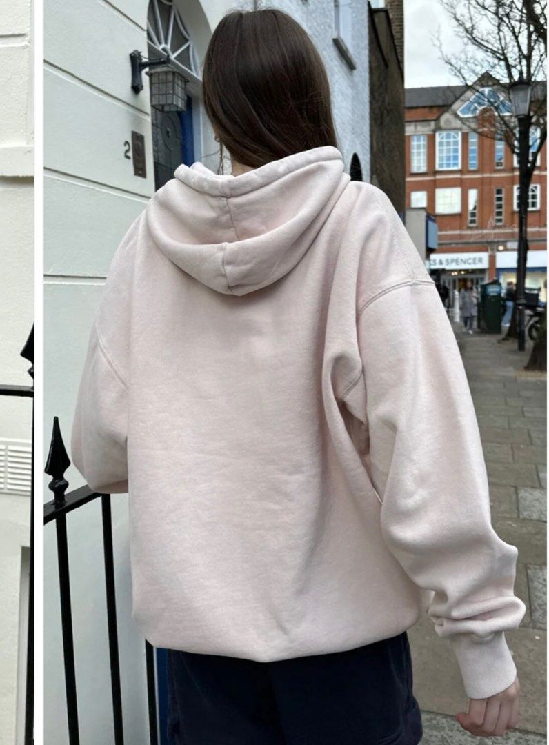 Pink christy hoodie top