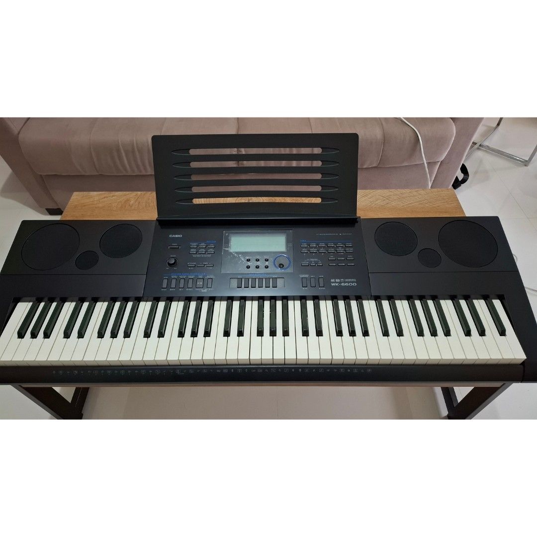 CASIO WK 6600 76 Keys Keyboard Piano Hobbies Toys Music Media Musical Instruments on Carousell