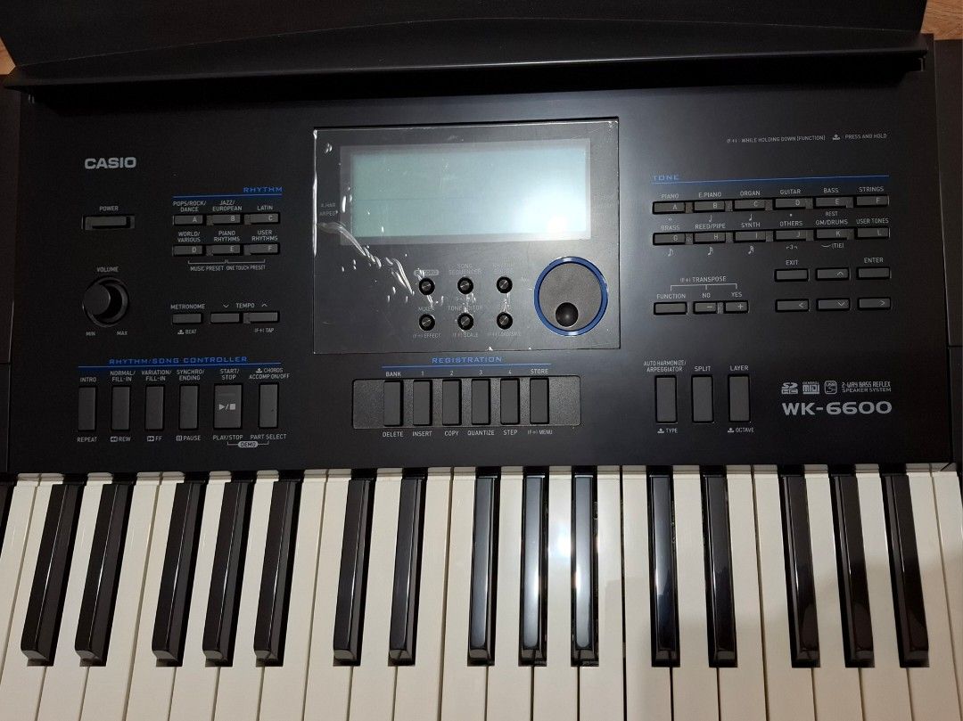 CASIO WK 6600 76 Keys Keyboard Piano Hobbies Toys Music Media Musical Instruments on Carousell